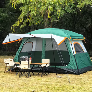 Carpas para Exteriores al por Mayor, Doble Capa, Gran Espacio, Carpa Familiar para las Cuatro Estaciones, 4-6 Personas, Impermeable, Apertura Automática Rápida, para <span class=keywords><strong>Camping</strong></span> - Product Image 6