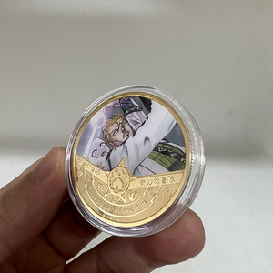 Moneta da collezione placcata oro <span class=keywords><strong>Anime</strong></span> giapponese pronta per i regali dei fan - Product Image 3