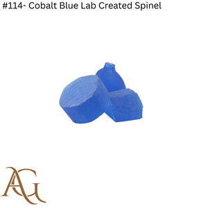 Espinela Cultivada en Laboratorio # 114 esferas de espinela azul cobalto creadas en laboratorio, sintéticas, de fusión por llama, certificadas, creadas y simuladas - Product Image 5