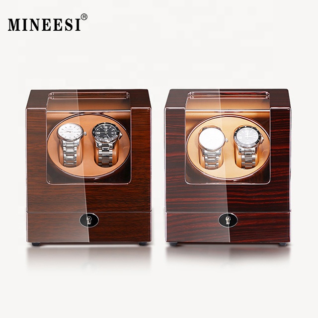Импортный меггер MINEESI, механические часы, автоматический переключатель, коробка для часов, коробка для хранения, вращающийся станок для часов