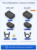 Traceur GPS 4G pour animaux de compagnie en gros, positionnement Beidou en temps réel, localisateur anti-perte rechargeable étanche IP67 pour chiens et chats