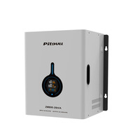 Régulateur de tension automatique monophasé à servomoteur AC 5000 Watts avec affichage LED, technologie SVC, Air 97%
