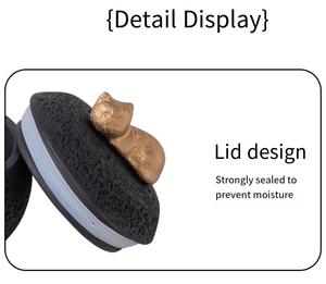 Evcil Hayvan Cenaze <span class=keywords><strong>Urn</strong></span>'u El Yapımı Polonya Çimentosu Kedi Köpek Sonrası Bakım Anıt Kutusu Kremasyon Saklama Kutusu Cenaze Malzemeleri - Product Image 6