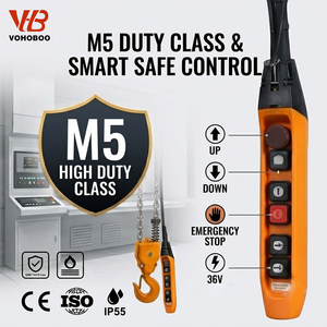 最畅销的1吨2吨<span class=keywords><strong>3</strong></span>吨5吨ER型单双链电动环链葫芦带小车CE认证 - Product Image 5