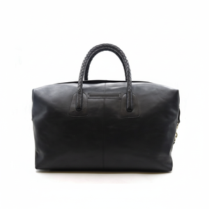 กระเป๋าทรงดัฟเฟิลกระเป๋าเดินทางหนังแท้สำหรับผู้ชายกระเป๋าสะพายไหล่ออกแบบได้เองสำหรับการเดินทางกลางแจ้งวันหยุดสุดสัปดาห์พักผ่อนและใช้ในชีวิตประจำวันอย่างมีสไตล์ - Product Image 1