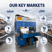 Machine automatique de découpe et de perforation de coussins en latex haute efficacité