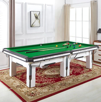Table de billard, snooker et de salle à manger avec accessoires de plateau de table 9 pieds Taco De Billar