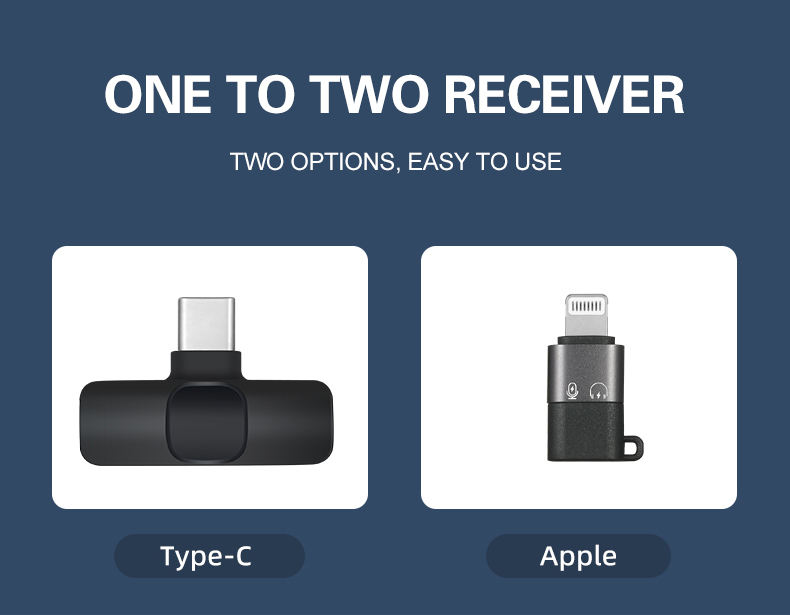 K3 Tipo-c 2MIC con adaptador IP