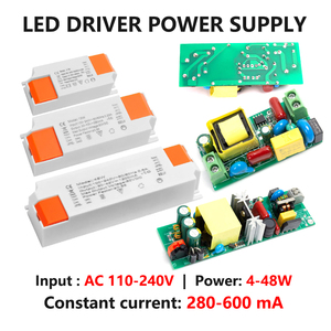 Alimentation du pilote <span class=keywords><strong>LED</strong></span> 280mA 300mA 600mA 1200mA <span class=keywords><strong>transformateur</strong></span> de courant Constant 100-240V AC à DC <span class=keywords><strong>12V</strong></span>-42V convertisseur boîtier en plastique - Product Image 2