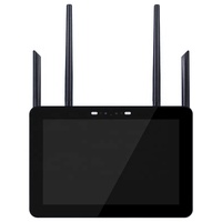 PC de 10,1 pulgadas con cámara dual WDR de 2,0 MP/RS485 COM/red 4G LTE 5G 2LAN(POE) Gateway PC de panel táctil Android Linux de 10,1 pulgadas