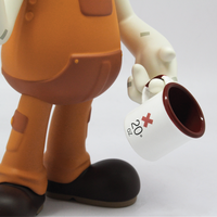 Juguetes de Vinilo Personalizados de Buena Calidad, Exquisitas Figuras de Acción de Anime Sofubi de Resina de PVC para Exhibición en el Hogar
