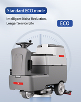 Autolaveuse électrique neuve ARES600 550 mm pour le nettoyage de sols en béton, marbre, carrelage et sols durs, capacité 70 L