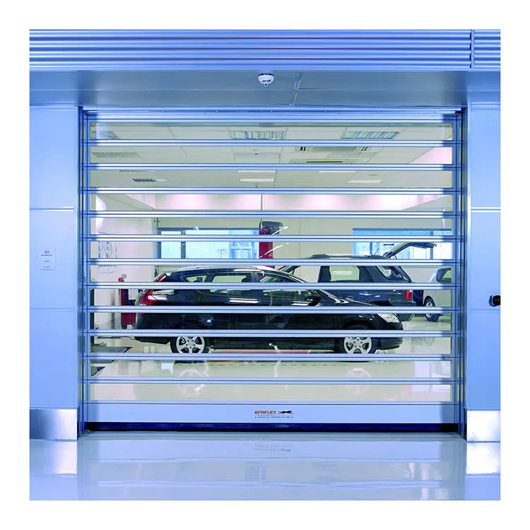 Chine Usine PVC porte roulante rapide salle blanche porte à grande vitesse automatique pvc portes à grande vitesse