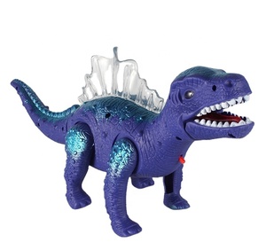 Đồ Chơi Khủng Long Đi Bộ Hoang Dã Vui Nhộn Bằng Nhựa Mô Phỏng Cho Trẻ Em Đồ Chơi Tượng Khủng Long Hoạt Hình Động Vật MJ - Product Image 2