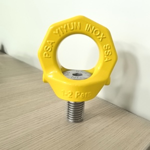 Anclajes <span class=keywords><strong>de</strong></span> protección contra caídas industriales certificados CE e ISO Perno <span class=keywords><strong>de</strong></span> ojo <span class=keywords><strong>de</strong></span> acero inoxidable dúplex Rosca M16 <span class=keywords><strong>Precio</strong></span> caliente directo <span class=keywords><strong>de</strong></span> fábrica - Product Image 5