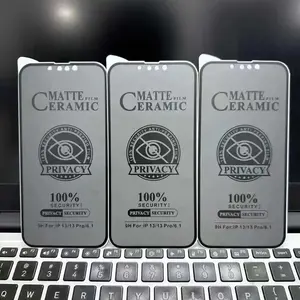 Anti Spyเซรามิคแบบยืดหยุ่นความปลอดภัยโทรศัพท์มือถือกระจกนิรภัยโล่เซรามิคฟิล์มMatteความเป็นส่วนตัวป้องกัน<span class=keywords><strong>หน้า</strong></span><span class=keywords><strong>จอ</strong></span>สําหรับiPhone14 15Pro Max - Product Image 2