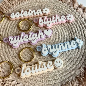 Accessori Shunquan - Portachiavi Personalizzati Fai-<span class=keywords><strong>da</strong></span>-<span class=keywords><strong>Te</strong></span> con Lettere in Acrilico, Ordine Minimo di Un Pezzo per Vendita all'Ingrosso - Product Image 5