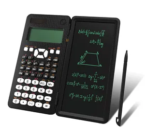 NEWYES Business Examination Lcd Display 12 Digits Graphing Scientific Calculator with LCD Writing Board
