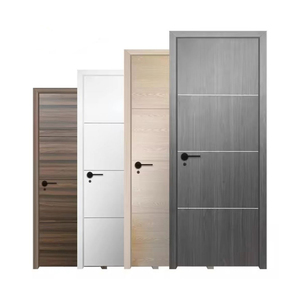 Trung Quốc <span class=keywords><strong>WPC</strong></span> cửa không thấm nước cách âm bệnh viện phòng ngủ trong nhà phòng PVC Gỗ nhựa composite nội thất với khung cửa nhà máy - Product Image 6