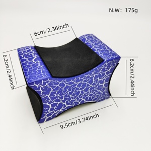 หมอนรองคอกีตาร์ 4 ด้าน สีฟ้า แบบ 2-in-1 สำหรับกีตาร์ อูคูเลเล่ เชลโล ใช้สำหรับซ่อมแซมและบำรุงรักษา - Product Image 2