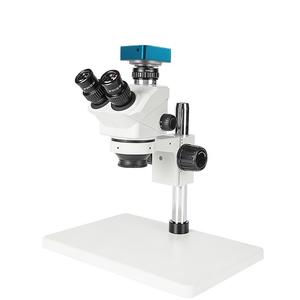 ボシダ BD-SZM0750T-D4 大型ベース 7X-50X モバイル修理用三眼実体顕微鏡 60MPカメラ付き - Product Image 1