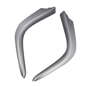 Sirui Dash <b>Frame</b> For Toyota Corolla 2009-2013 Silver <b>Plastic</b> Polished Finish Center Console Trim Strip - Product Image 2