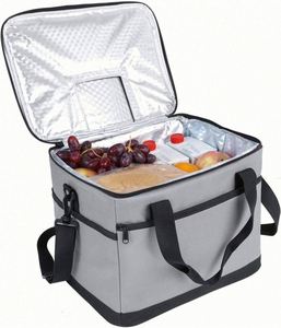 2024 <b>Custom</b> Logo 30 Litre Cool Bag Lunch Bag <b>Box</b> Keep Warm and Cold, Leak-Proof, With Carriying Straps, Multiple Pockets - Product Image 1