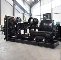 Groupe électrogène diesel Weichai 300-450 kW certifié CE, qualité garantie, châssis ouvert, refroidissement par eau, démarrage électrique 24 V CC, ATS 480 V monophasé