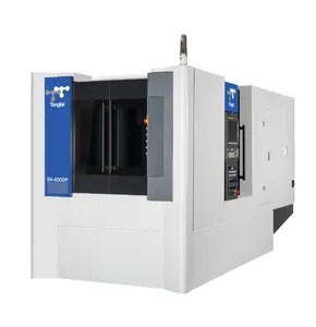 Hoge Prestaties SH-4000P (U) Cnc Horizontale Bewerkingscentrum Kleine Freesmachine 3 As Aluminium Bewerkingscentrum