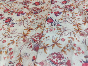 Tissu satiné 100% polyester imprimé multicolore pour la couture DIY des filles, artisanat, robe de mariée, tissu décoratif doux, lisse et brillant - Product Image 5