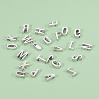Collier avec initiale en lettre de l'alphabet, en acier inoxydable 316L plaqué or 18 carats PVD, argent de haute qualité non ternissant, bijoux pour femmes