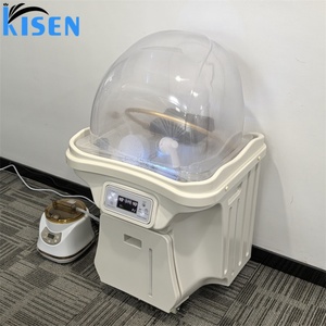 Kisen อ่างสปาแบบพกพาหัวแบบญี่ปุ่นที่ทันสมัยพร้อมคุณสมบัติทำความสะอาดง่ายสำหรับร้านเสริมสวยมือถือไม่ต้องใช้ประปา - Product Image 3