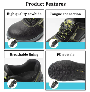 รองเท้าเซฟตี้สำหรับงานอุตสาหกรรมฤดูหนาวและฤดูร้อน JIANKUN สำหรับผู้ชาย รองเท้าหนังลายนูนกันน้ำ พร้อมหัวเหล็กป้องกันการเจาะทะลุและป้องกันการกระแทก - Product Image 3