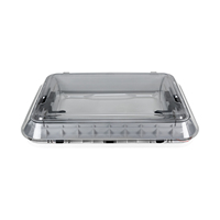 Fenêtre de toit de haute qualité 700x500 pour camping-car avec éclairage LED et store plissé pour caravane et camping-car
