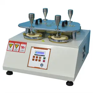 Phòng thí nghiệm martindale mài mòn & pilling Tester 4 trạm martindale mặc mài mòn máy thử nghiệm