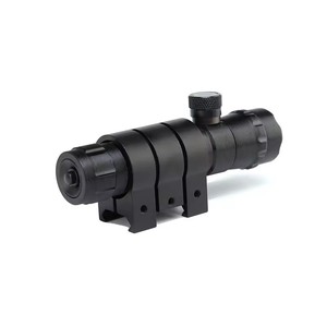 Kit de pointeur laser rouge tactique portable avec support et interrupteur à pression à distance, outil d'alignement de visée laser de chasse réglable - Product Image 6