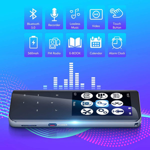 Aomago-reproductor <span class=keywords><strong>MP3</strong></span> inalámbrico, botón táctil, para videojuegos, E-book, lectura, deporte, para trotar - Product Image 1