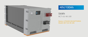 Batteria Blue Carbon 24V 200Ah 250Ah 300Ah Lifepo4, Pacco Batteria 100ah Lifepo4, Sistema di Accumulo Energia Solare con BMS - Product Image 5