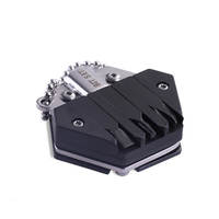 Hexagone Pliante Couteau De Poche Porte-clés Tournevis Pli Poche Mini Coltello Équipement Multifonctionnel De Plein Air EDC Outil porte-clés