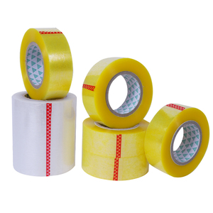 Biểu tượng tùy chỉnh in mang nhãn hiệu không thấm nước áp lực nhạy cảm đóng gói Băng 200m nước kích hoạt <span class=keywords><strong>Bopp</strong></span> Acrylic dính mạnh mẽ - Product Image 6