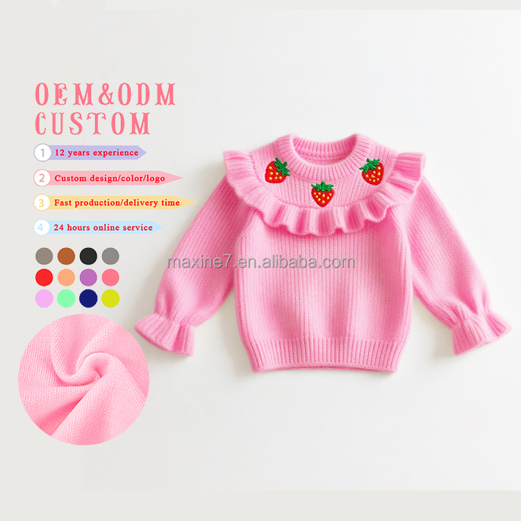 Hot Sale Custom Logo Girls Sweater