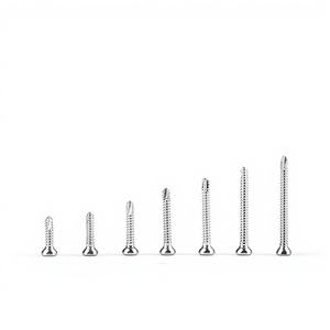 BISONS - Tornillos Corticales Autoperforantes de 2.0 mm para Cirugía Veterinaria, Implantes Ortopédicos Manuales de Acero Inoxidable - Product Image 1