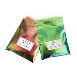 Color changing cameleon mica powder flakes chameleon pigment color change glitter chameleon flakes