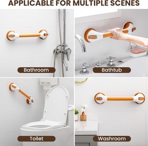 Poignée de sécurité pour salle de bains <span class=keywords><strong>douche</strong></span> en plastique ABS <span class=keywords><strong>barre</strong></span> d'appui à succion poignée de soutien pour handicapé soins de santé <span class=keywords><strong>barre</strong></span> d'appui à succion pour aînés - Product Image 5
