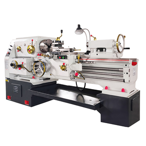 Torno horizontal de alta resistencia, torno manual universal de alta gama C6240F con orificio de husillo grande de 82 mm - Product Image 1