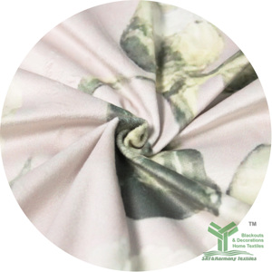 Cortinas de moda de calidad superior de tamaño personalizado cortinas de terciopelo de colores en riel - Product Image 3