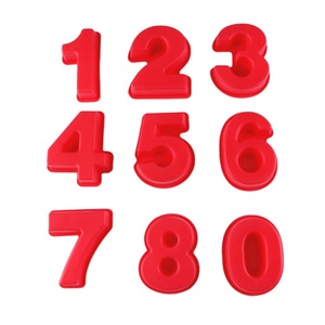 Molde de Silicona TangChu de 4 Pulgadas para Pastel de Mousse, Números Arábigos del 0 al 9, para Hornear, Números Tridimensionales, Chifón, Chocolate, DIY - Product Image 4