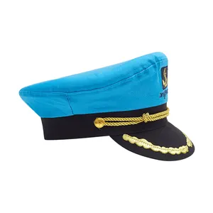 Sailor Hat Captain Navy Unisex Dress Yacht Accessory Marine Fun Hat Person Captain Hat