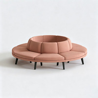 Ensemble de canapés en tissu minimaliste simple - Canapé personnalisable pour la réception et les négociations au bureau, pour les zones de repos, les bibliothèques, les universités