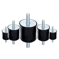 Isolateurs de vibrations en caoutchouc NR personnalisés, supports en caoutchouc